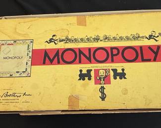 Vintage Parker Brothers Monopoly Popular Edition (1946-1954)