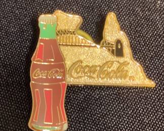 1996 Atlanta Olympic Games Coca-Cola Commemorative Pin with Stadium