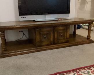 Vintage Media Console
