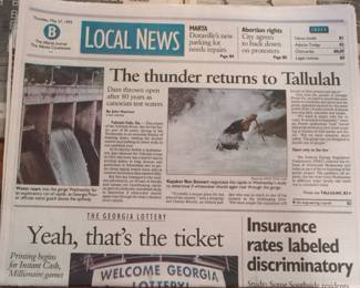 1993 Atlanta Journal-Constitution Newspaper Clipping