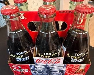 1999 100th Army-Navy Game Coca-Cola 6-Pack