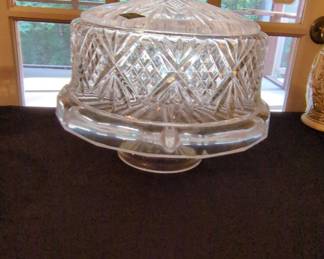 Shannon Crystal Dublin 4-in-1 Pedestal Cake Dome