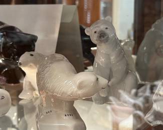 Lladro Polar Bear Figurines