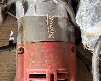 Vintage Milwaukee Corded Reciprocating Sawzall With Case second image