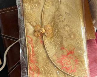 Chinese Silk Brocade Envelope Clutch
