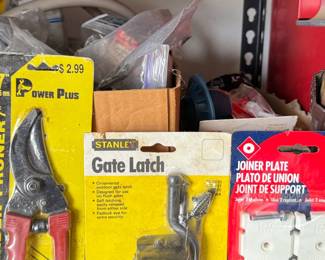 Vintage Stanley Gate Latch and Hardware Assortment