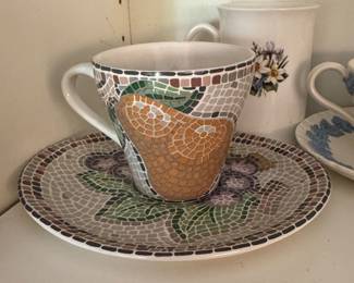 Sango Zoey Cup and Saucer Set