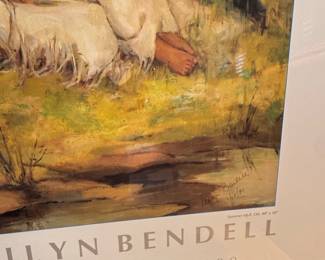 Marilyn Bendell Summer Idyll Exhibition Poster second image