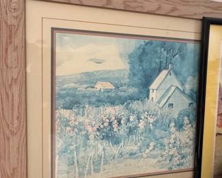 Dalina Darton Garden House Watercolor
