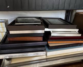 Lot of Six Vintage Wood or Metal or Mixed Picture Frames