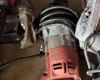 Vintage Milwaukee Corded Reciprocating Sawzall With Case