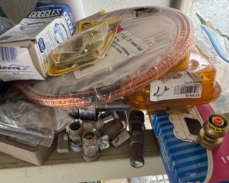 Assorted Plumbing and Hardware Lot