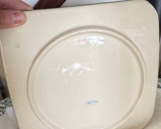 Vintage Pacific Rim Bird of Paradise Square Plate second image