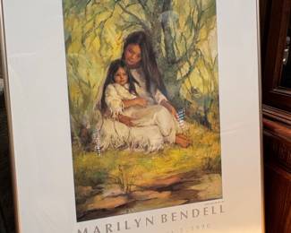 Marilyn Bendell Summer Idyll Exhibition Poster