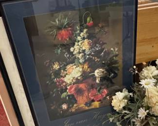 Jan van Huysum Vase of Flowers Print