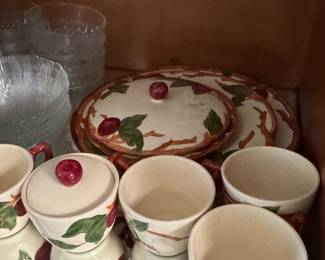 Vintage Franciscan Apple Pattern Tea Service