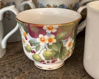 Royal Nobilta Fine Bone China Teacup and Saucer