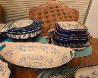 Temp~Tations Ovenware QVC Floral Lace
