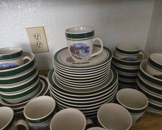 Folkcrafy Stoneware "Cabin" from Cabelas