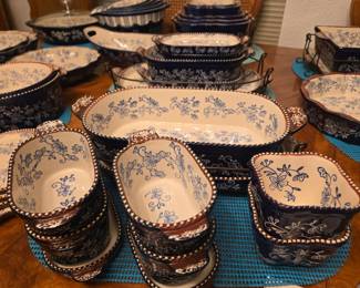 Temp~Tations Ovenware QVC Floral Lace
