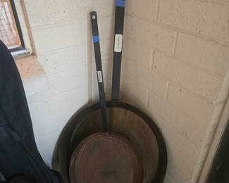 Huge Camping Pans