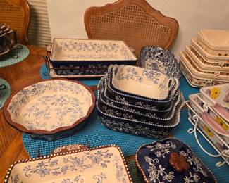 Temp~Tations Ovenware QVC Floral Lace