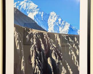 22”x27” Jeffrey Marqusee Framed Mountain Peak Landscape Photography - Professionally Framed