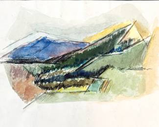 Harry Zarin original painting