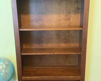 75”x30”x10” (each/2 avail) Traditional Solid Wood Tall Bookshelf’s