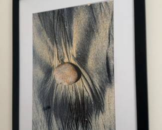20” x 26” Abstract Beach Sand and Stone Photograph- By Jeffrey Marqusee