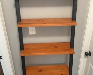 27"x14"x85" Room & Board Leaning Shelf