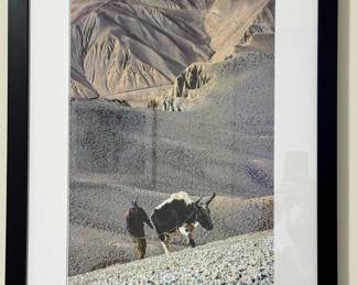 20”x26” Jeffrey Marqusee Framed Himalayan Landscape Photograph - Professionally Framed