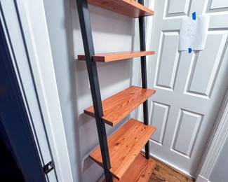 27"x14"x85" Room & Board Leaning Shelf