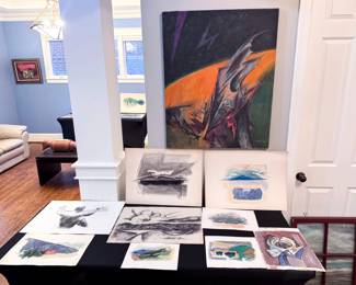 Lots of original artwork by Harry Zarin