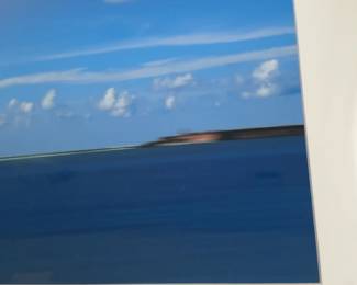 20” x 26” Ocean Horizon Framed Landscape Photograph - By Jeffrey Marqusee