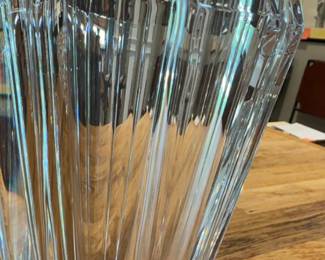 9” Orrefors Crystal Vase