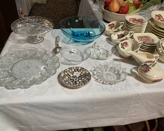 vintage glasswares