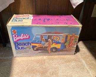 vintage Barbie Beach Bus BOX