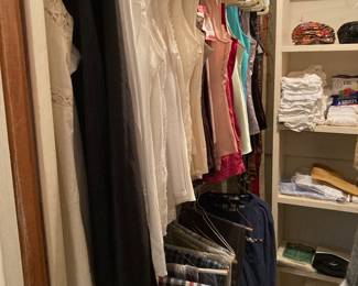 camisoles and shells, men's jammie pants, etc.