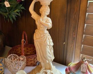 figural lamp