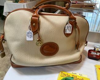 large complete Dooney and Bourke travel satchel