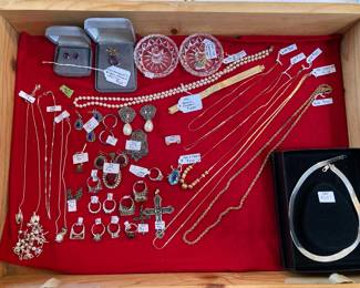 10kt and 14kt gold and sterling jewelry