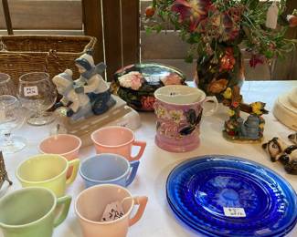 vintage glassware