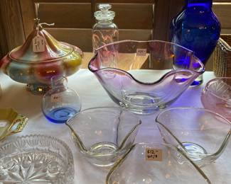 vintage glassware