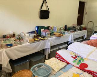 office supplies, candles, etc.