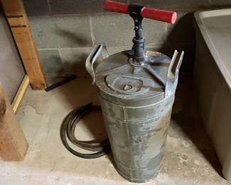 vintage pressure sprayer