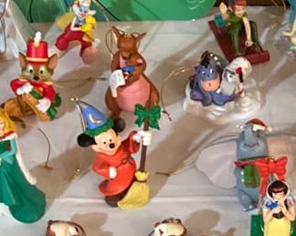 Grolier Disney Christmas ornaments