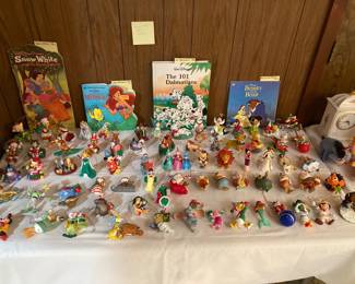 Grolier Disney Christmas ornaments