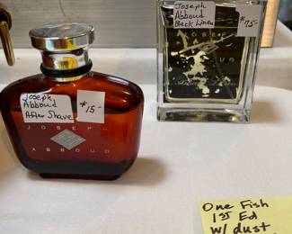 Joseph Abboud Black Linen eau de toilette and after shave