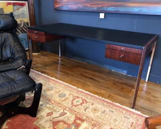 Biltrite for Herman Miller Brazilian rosewood desk